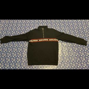Graphic “worldwide” sweatshirt